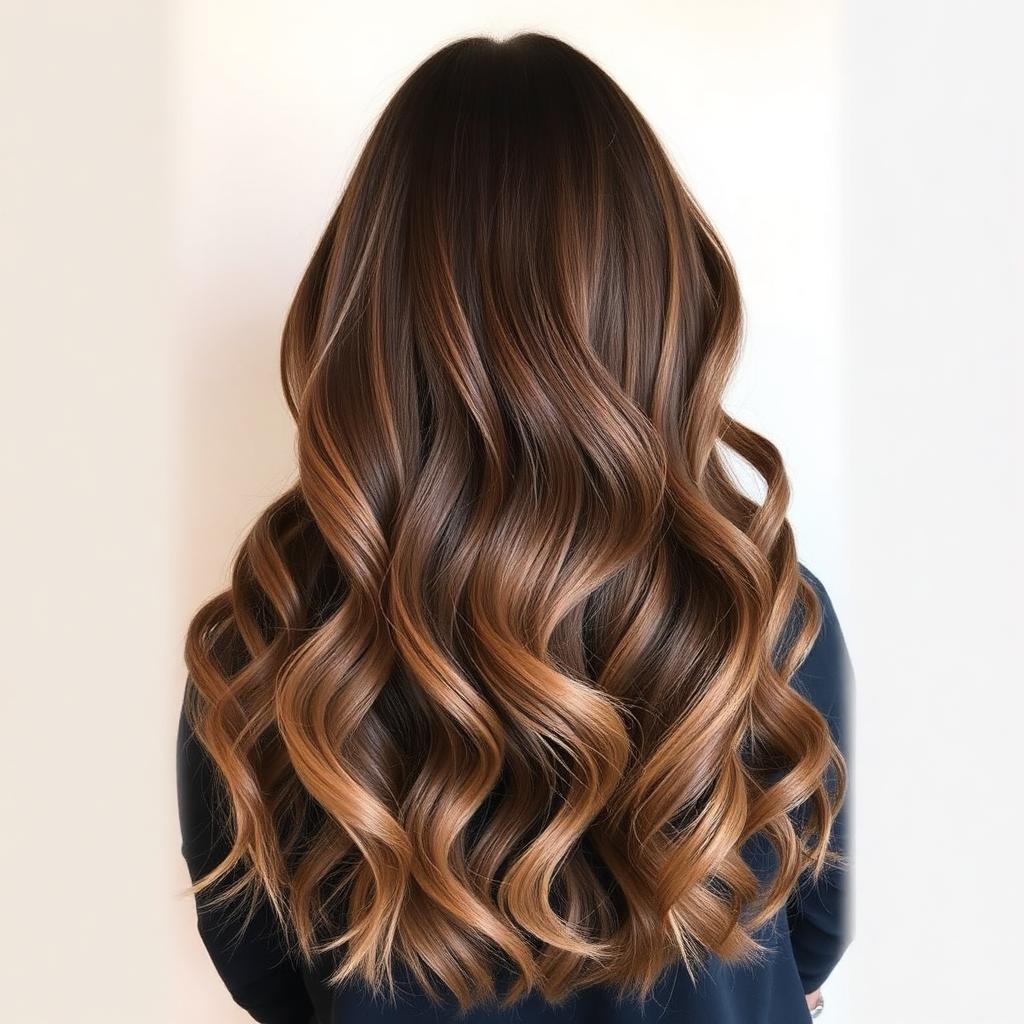 Balayage caramelo